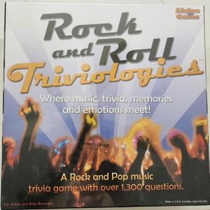 Rock and Roll Triviologies Board Game